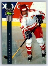 Viacheslav Kozlov 1992 Classic Draft Picks #225 Detroit Red Wings Hockey Card