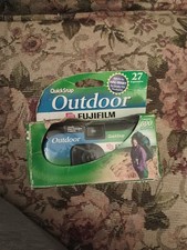 FUJIFILM QuickSnap Outdoor 35mm Disposable Camera, 27 Exposures BRAND NEW 