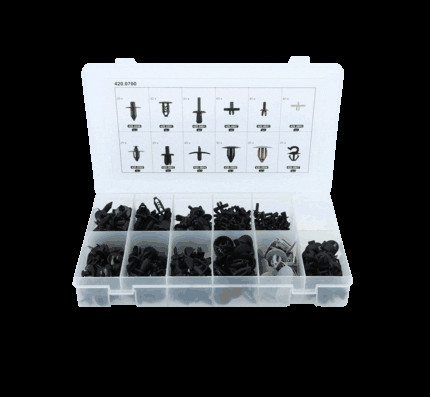 Fits KS TOOLS NARZ�DZIA 420.0700 TRIM CLIPS ASSORTMENT-VOLVO, 350 PCS ⭐UK Stock⭐