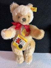 Cute Stiff 9 Mohair Original Teddy Bear 0201/26 Button ID s