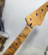 30inch short scale Roasted Maple JB Bass Guitar Neck part 20 Fret 4 string