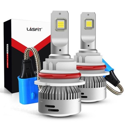 Lasfit 9007 LED Headlight Bulbs Hi/Lo Beam for Ford Mustang 1994-2004 ERROR FREE