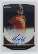 2013 Bowman Chrome Prospects Auto Adalberto Mejia #BCA-AM Auto 9vp