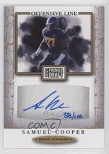 2021 Sage Premier Draft Auto Gold 58/100 Samuel Cooper #A187 Auto 2b2