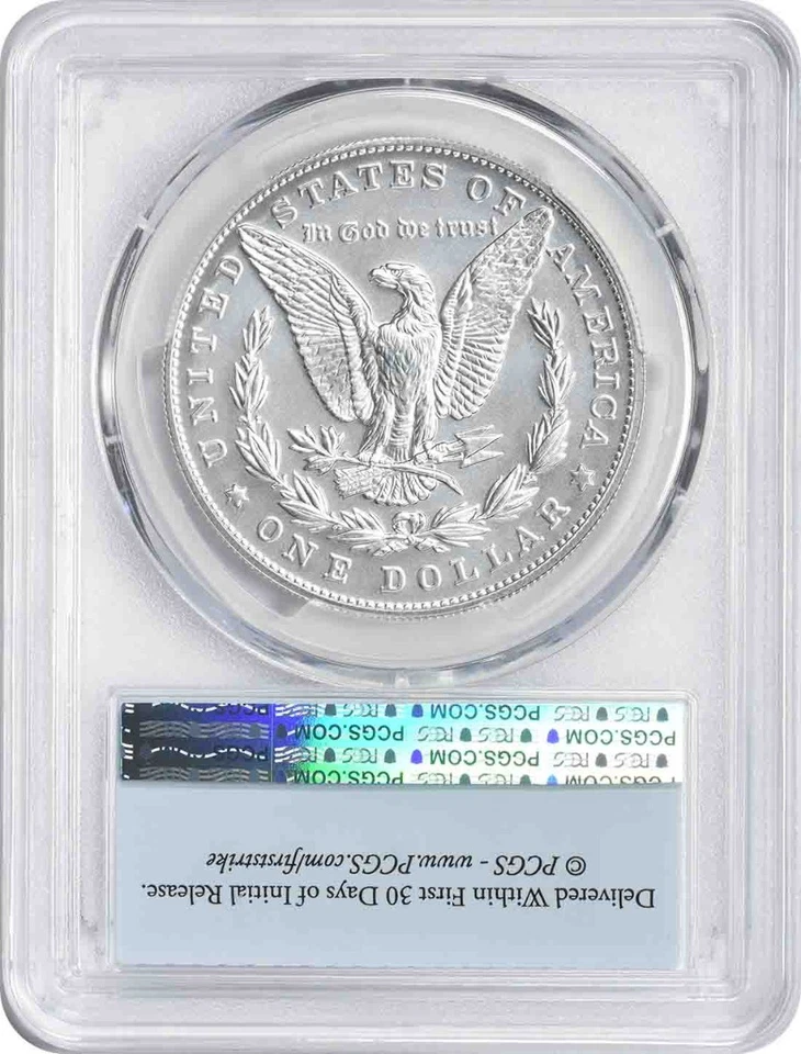 2025 Morgan Silver Dollar MS69 First Strike PCGS - Image 2 of 2