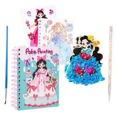  1 Set Punktionsmalerei-Material, Kunst, DIY-Stoff-Bastelmaterial,