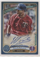 2019 Topps Gypsy Queen Auto Indigo 126/150 Eddie Rosario #GQA-ER Auto y6z