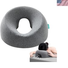 Versatile Memory Foam Face Pillow with Removable Cover - Ideal for Recovery
