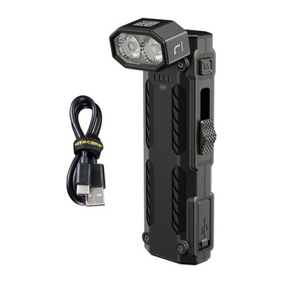 Nitecore EDC09 Swivel Head 1600 Lumen Rechargeable EDC Flat Flashlight