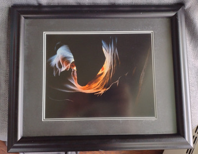 Vintage 1994 Louis Cantillo ''Upper Antelope Canyon Page, AZ'' Signed & Framed