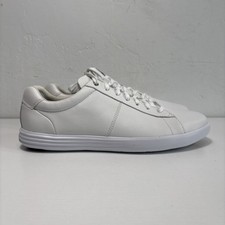 Cole Haan Reagan Grand Men  s Sz 10.5m Leather Slip On Shoes Lace Sneaker NEW