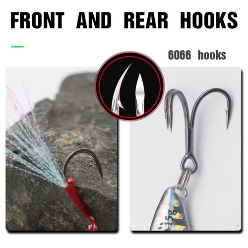 5Pcs 5 Size Simulation Fish Lures Crank Hook Fishing Lures Kit Fishing Tool - Picture 3 of 17