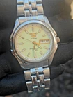 Seiko 5 Superior Automatic Luminous Dial Watch Vintage 23J discontinued Works