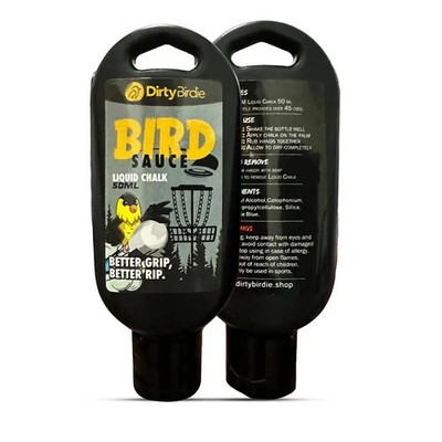 Dirty Birdie Bird Sauce Disc Golf Grip Enhancer Comes with a Metal Carabiner