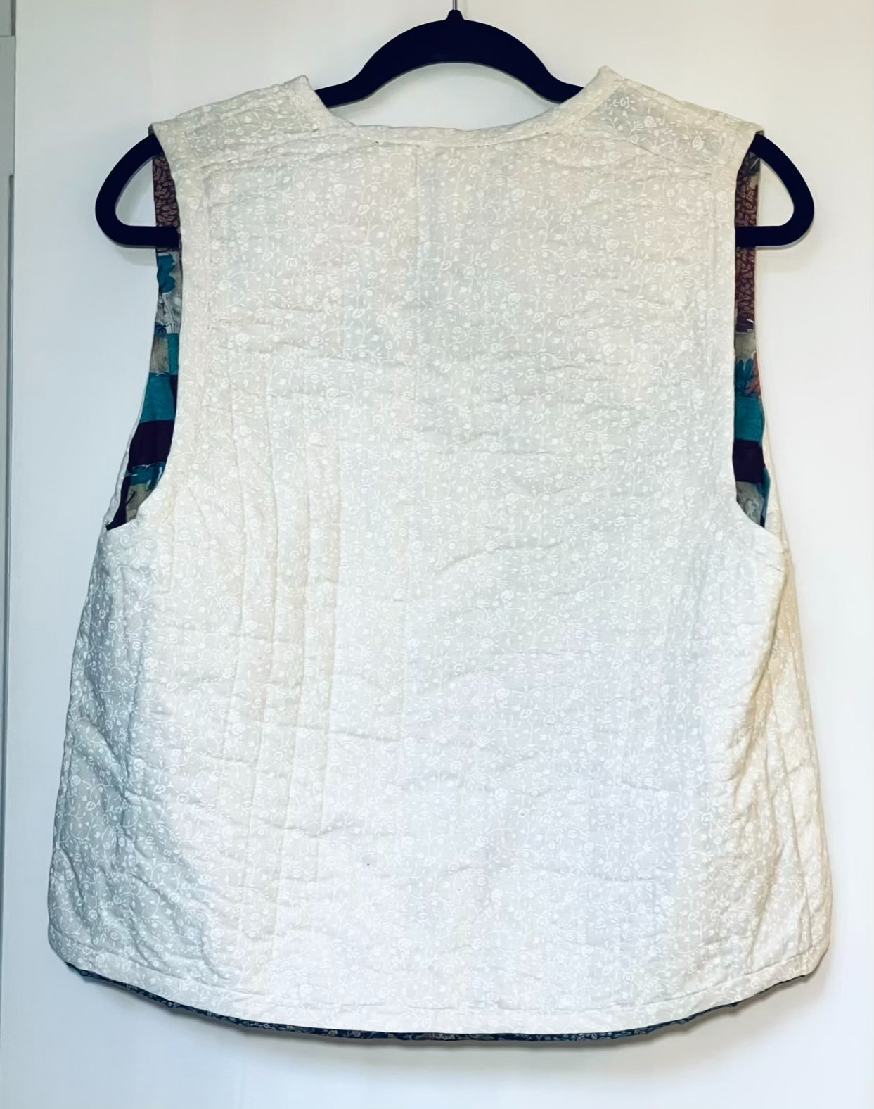 Handmade Patchwork Vest Quilt Cottagecore Fashion… - image 6