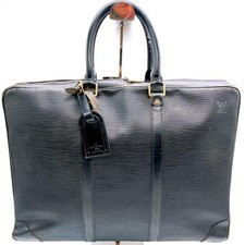 Borsa a mano LOUIS VUITTON M59162 PDV porta documenti nera autentica vintage