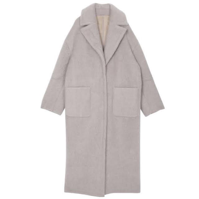 Drop ameri BLANKET LIKE FAKE MOUTON COAT - image 2