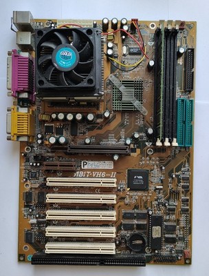 Abit VH6-II Motherboard with Pentium III 1GHz CPU and 512MB