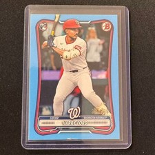 🔌IU 2026 BOWMAN SKY BLUE BORDER /499 RC HARRY FORD