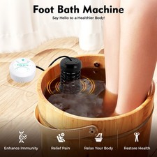 Ionic Detox Foot Bath Spa Cleanse Machine Portable Salon Ion Aqua Foot Bath