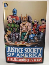 Justice Society Of America: A Celebration Of 75 Years Hard Cover Book