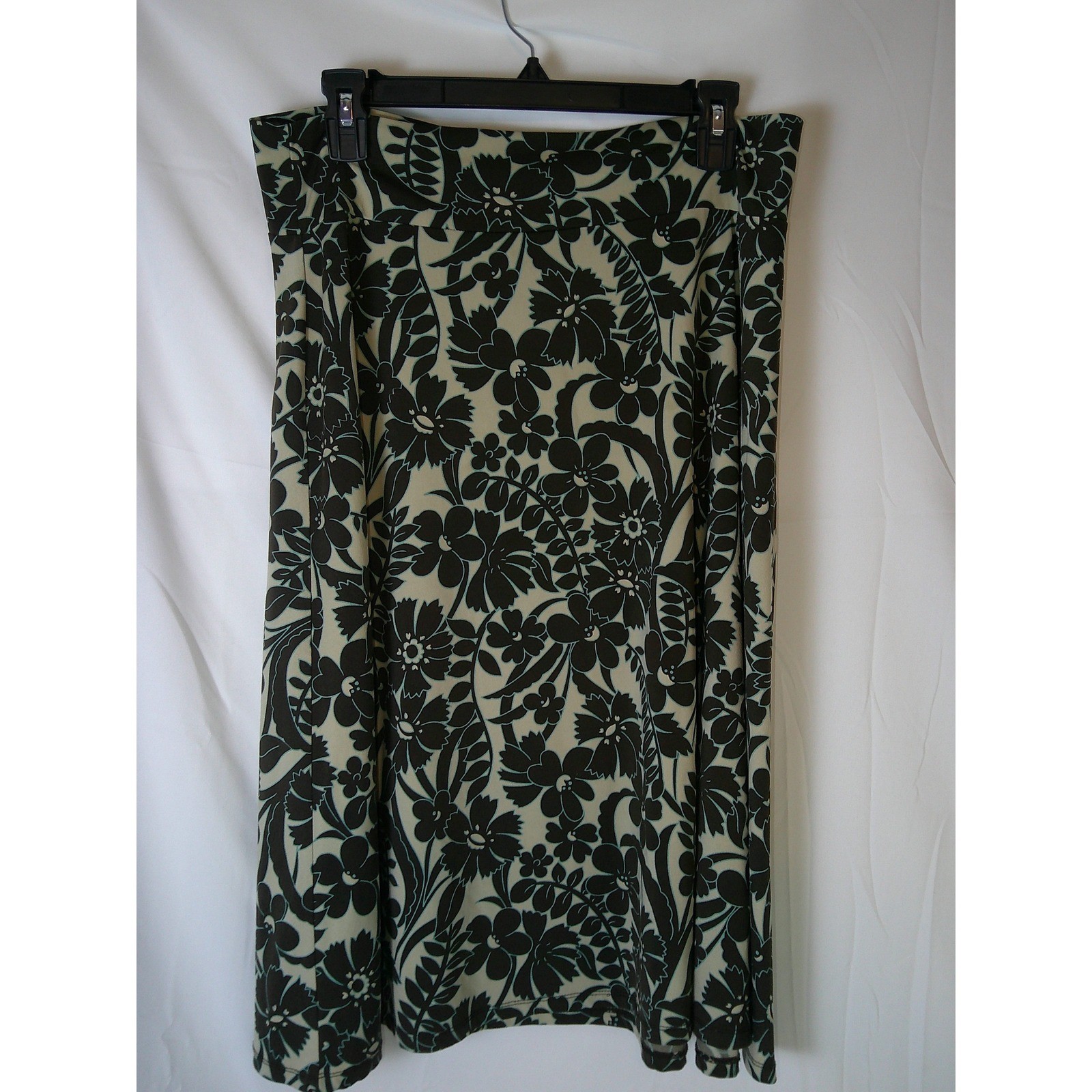 Cato Maxi Skirt Women Large Floral Print Boho Stretch Waist-image