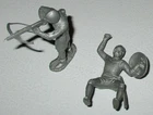 Marx 1950s Robin Hood 60MM Knights with Minor Damage