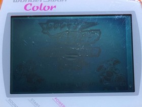 LG5983 With Defects - Wonder Swan Color Crystal Orange Bandai Console Japan