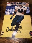 Philadelphia Eagles CHAD LEWIS Signed 4x6 Photo FOOTBALL AUTOGRAPH