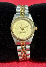 Vintage Little Debbie By Jostens Two Tone Presidential Womens Watch New Battery