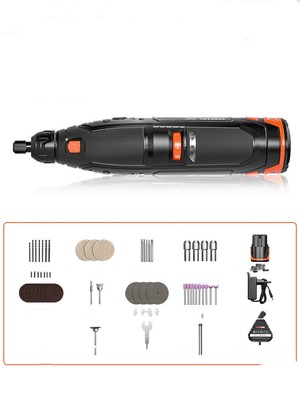 style: 1 battery 1 charge - Electric Grinder Small Hand-held Electric Woodworkin