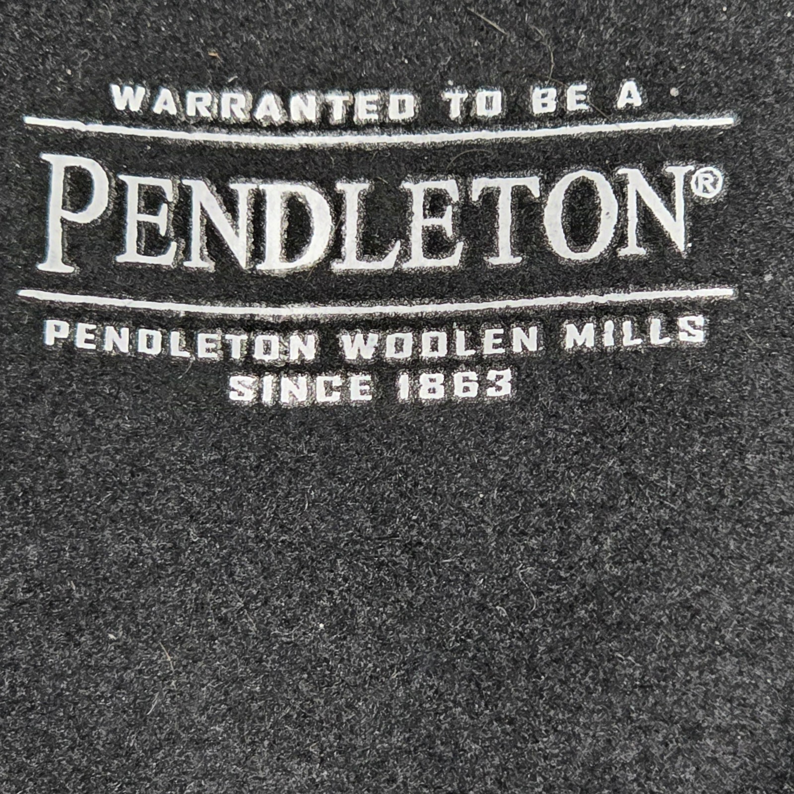 New Pendelton Men's Black Wool Getaway Outback Hat Size Large NWT