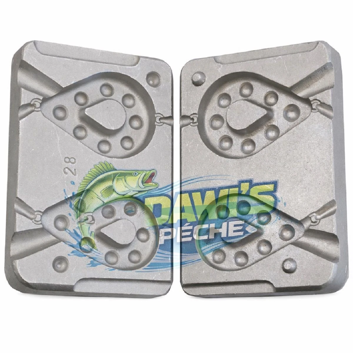 2 Plombs Ultra Profiler 100g (tige Longue) Pour Surf-casting