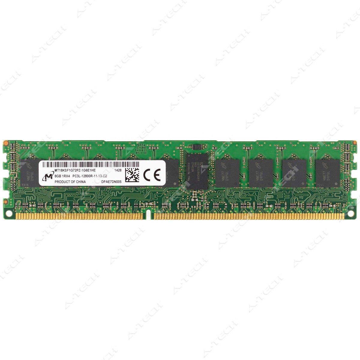 Micron 8GB DDR3 1600 MHz PC3-12800 ECC RDIMM Server Memory RAM