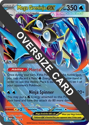 Mega Greninja Ex 022/086 Jumbo Cards for sale | eBay