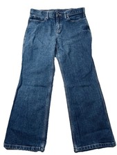 Duluth Trading Jeans Womens Sz 12 X 29 Blue Bootcut Mid Rise Western