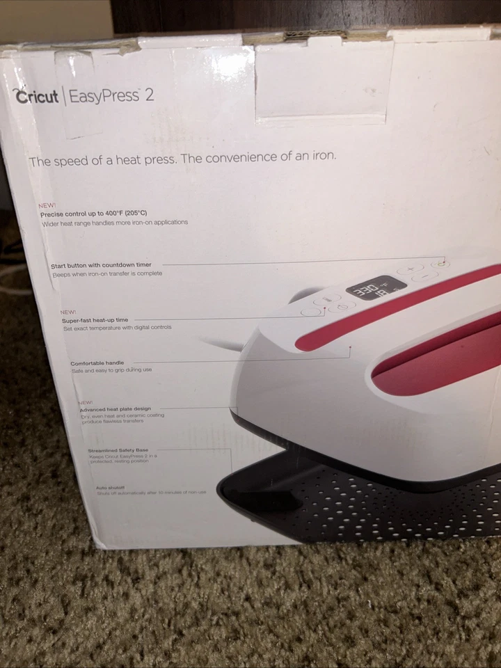 🔥NEW Cricut Easy Press 2 9x9 inch Heat Press Machine - Image 3 of 4