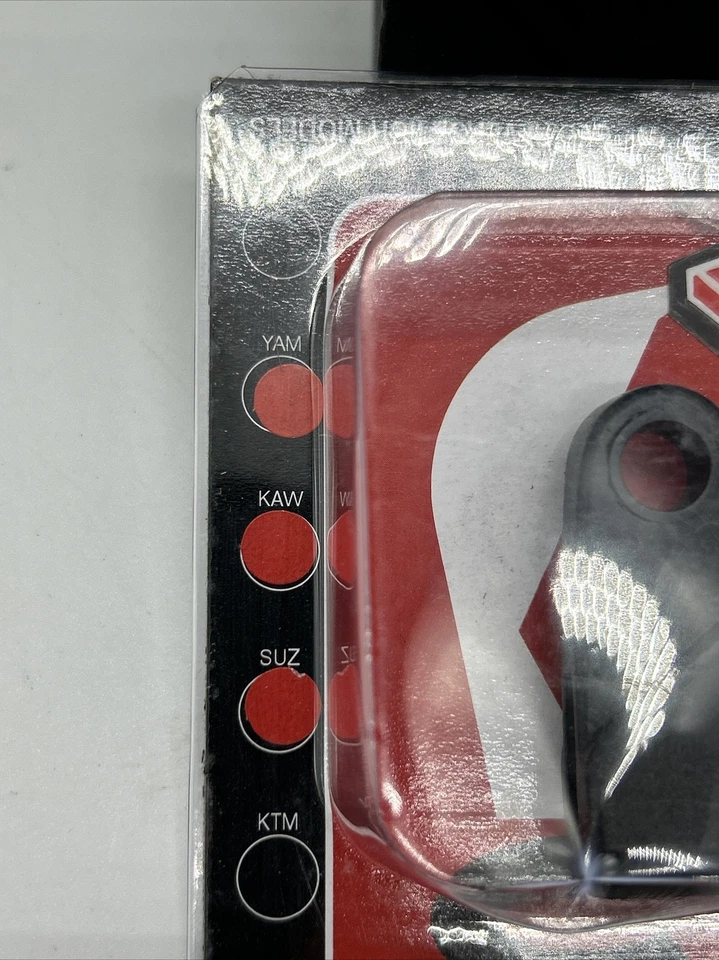 Palanca de embrague Sunline Die Cast negra 02-04-002 KX/DR/TTR para Kawasaki, Suzuki, ñame Foto 4 de 4