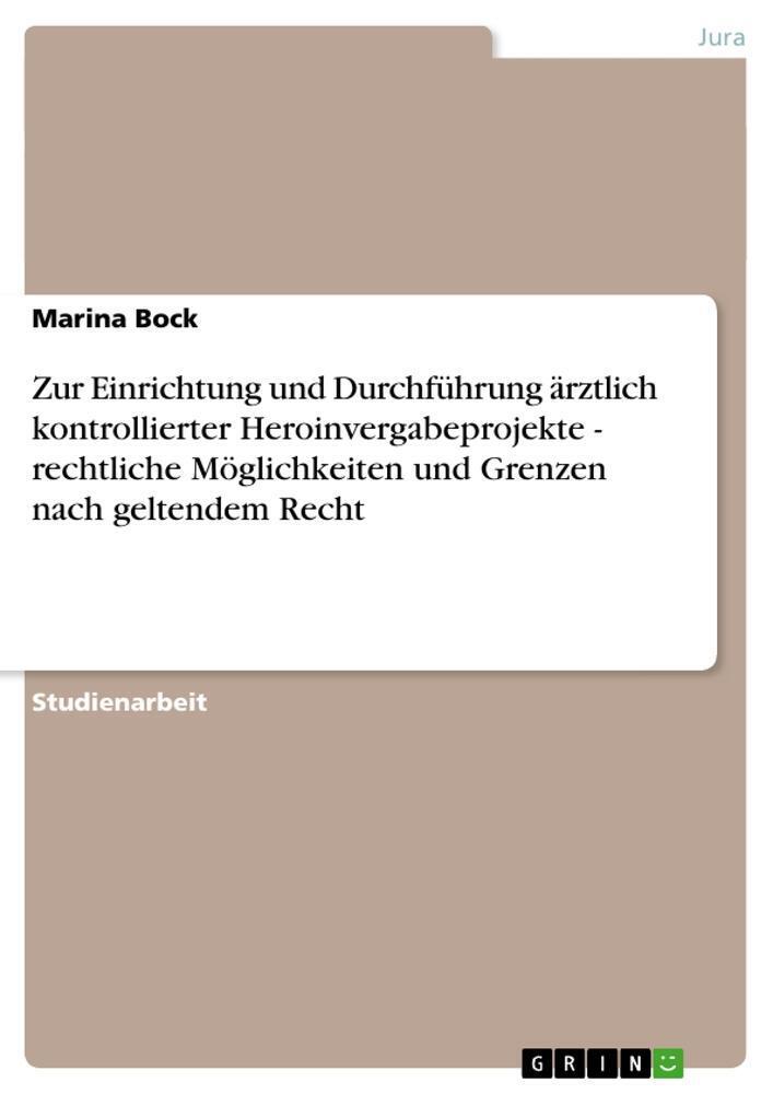 Thumbnail - Marina Bock | Zur Einrichtung Und Durchführung Ärztlich