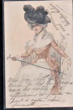 FEMME AU CHAPEAU  ACTRICE OU CHANTEUSE  NU 211