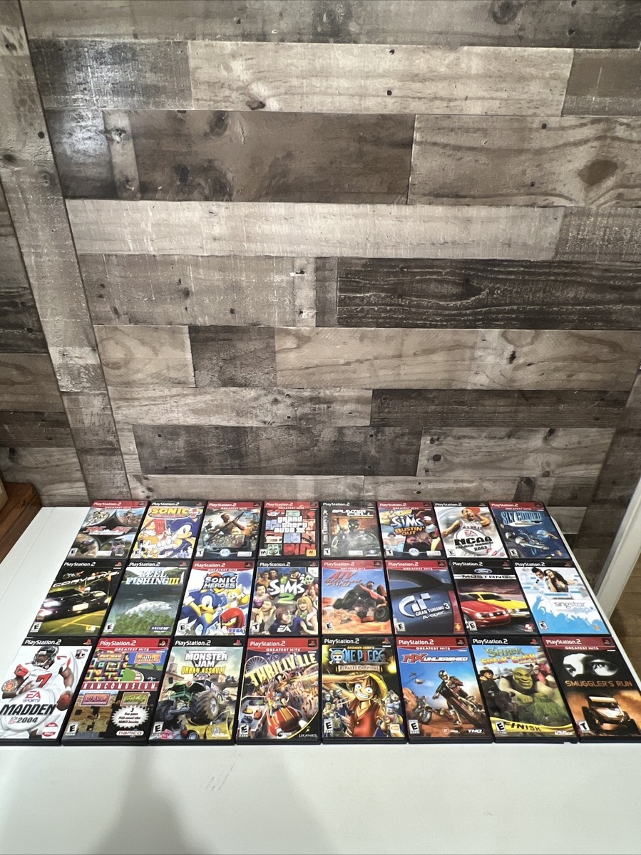 Sony PlayStation 2 Ps2 Games Lot Of 24 Complete CIB | Sony