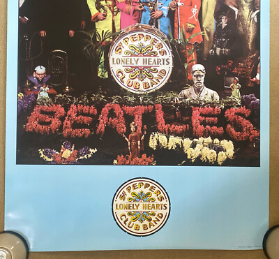 ビートルズサージェントぺバーノーカットポスター Vintage Poster The Beatles Sgt. Peppers Lonely Hearts Club 1999