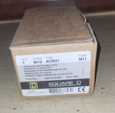 New In Box SQUARE D ACW21 Pressure Switch 9012-ACW21-M11 1-110PSI 9012-ACW21