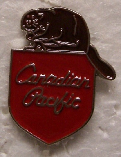 Vintage Canadian Pacific Hat Pin Model Railroad Train Sign NEW