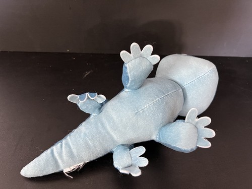 Frozen 2 II Disney Bruni Fire Plush Salamander Lizard Gecko Embroidered Eye Blue - Picture 5 of 6