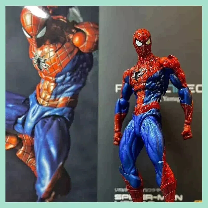 KAIYODO AMAZING YAMAGUCHI スパイダーマン Kaiyodo Revoltech Amazing Yamaguchi Spider-Man Ver.2.0