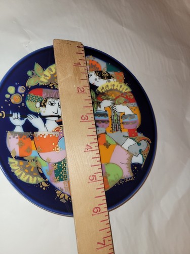 Rosenthal Orientalische Nachtmusik Motiv 1 By Bjorn Wiinblad First Edition - Picture 15 of 15