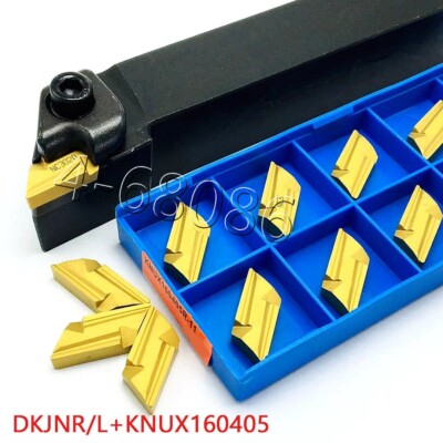 DKJNR2525M16 25mm Lathe Index Turn Tool Holder+5PC KNUX 160405R carbide ...