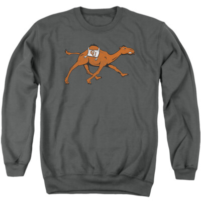 Campbell University Adult Crewneck Sweatshirt Distressed