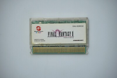 WonderSwan Color Final Fantasy 2 Japan WS game US Seller | eBay